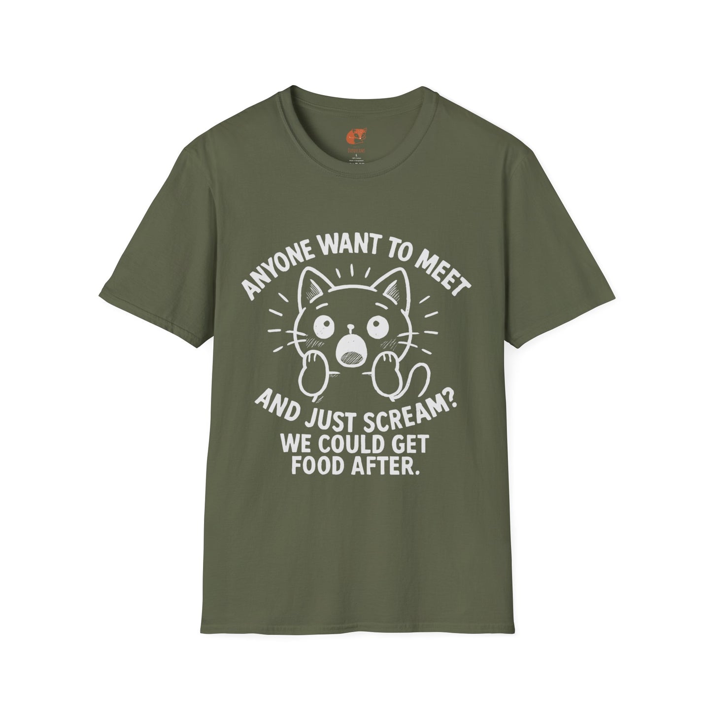 Cat Scream T-Shirt