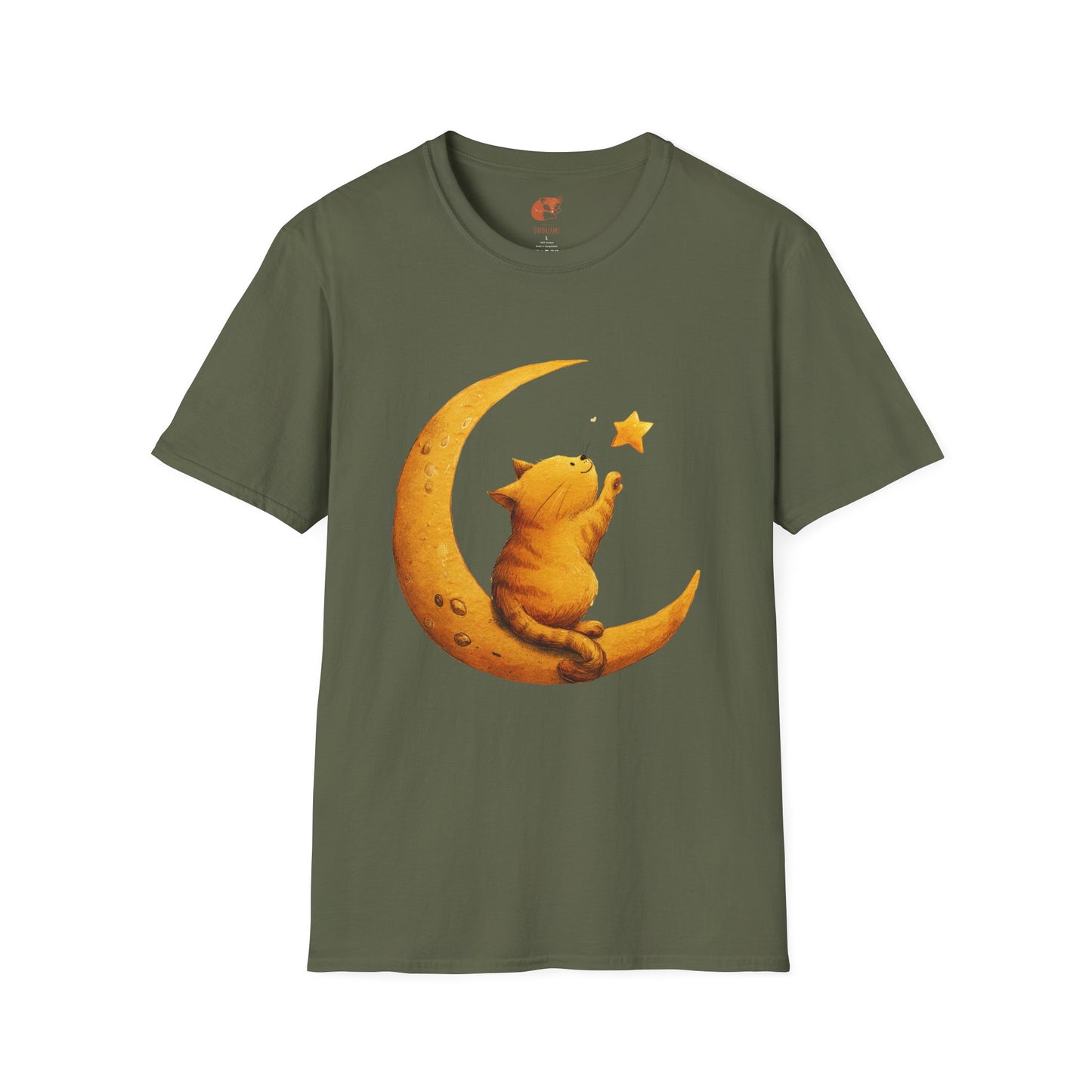 Cute Moon Cat T-Shirt