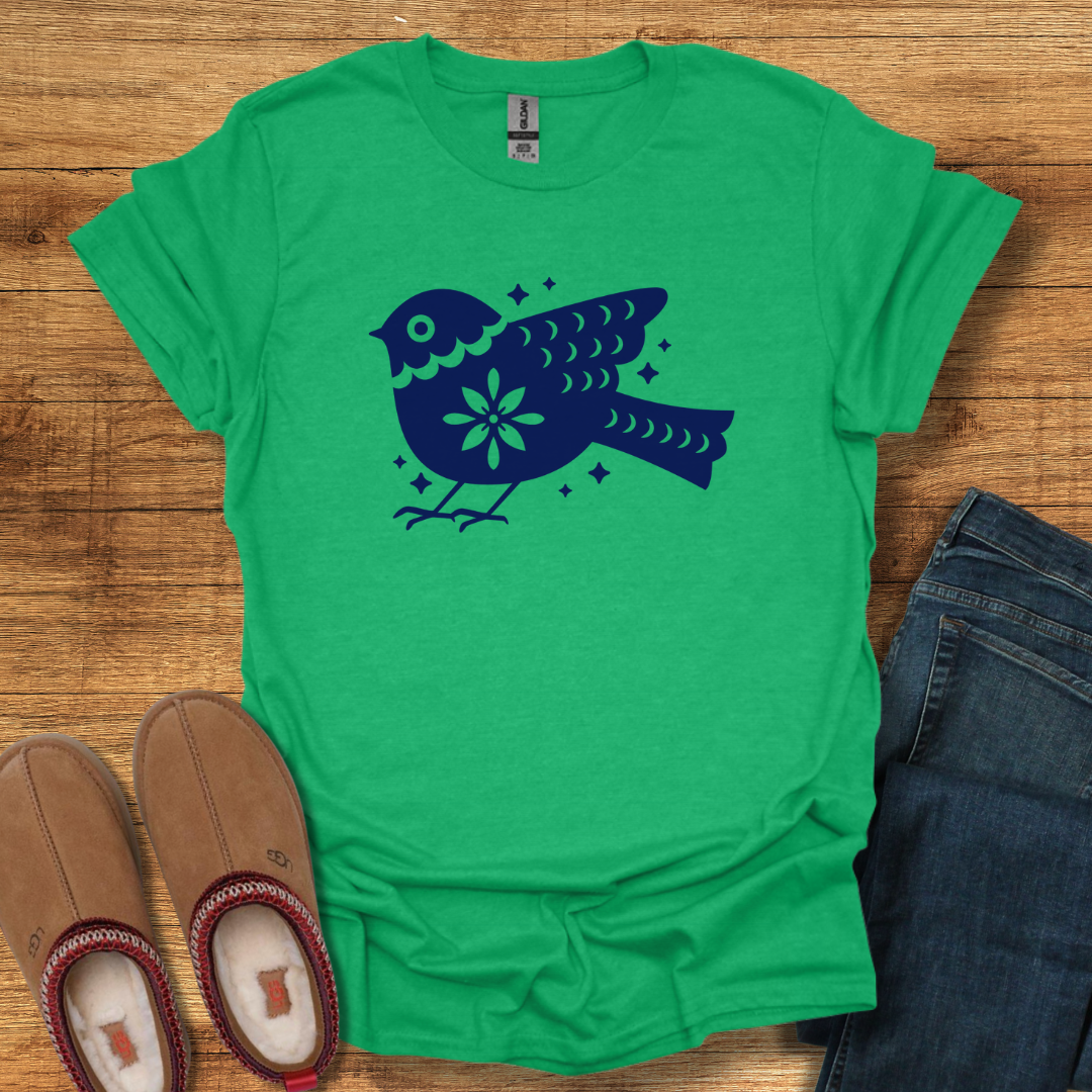 Scandinavian Bird T-Shirt