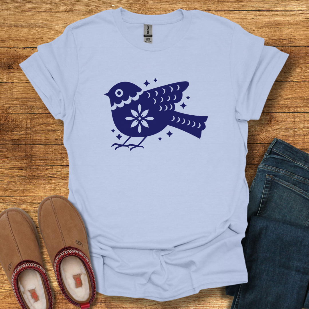 Scandinavian Bird T-Shirt