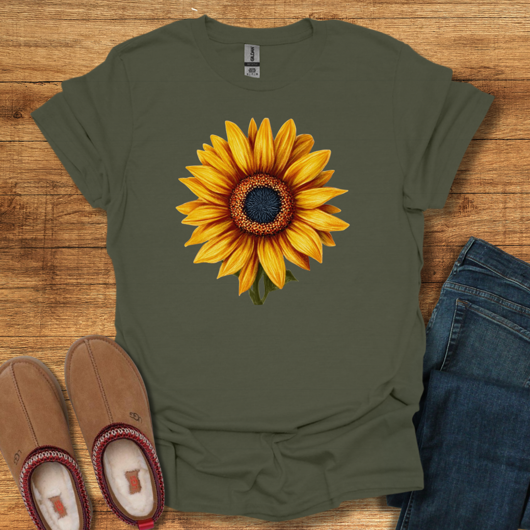 Autumn Sunflower T-Shirt