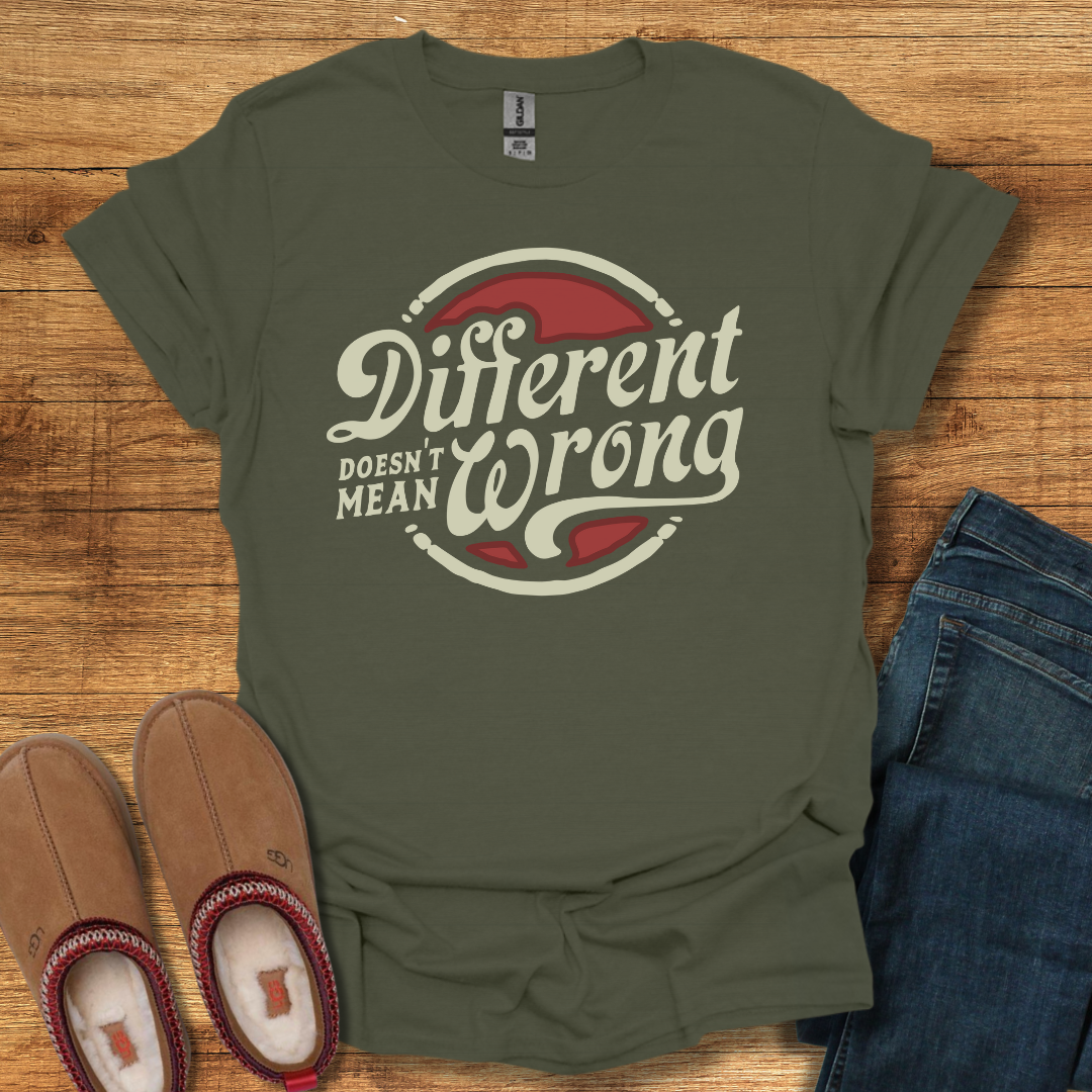 Different Not Wrong T-Shirt