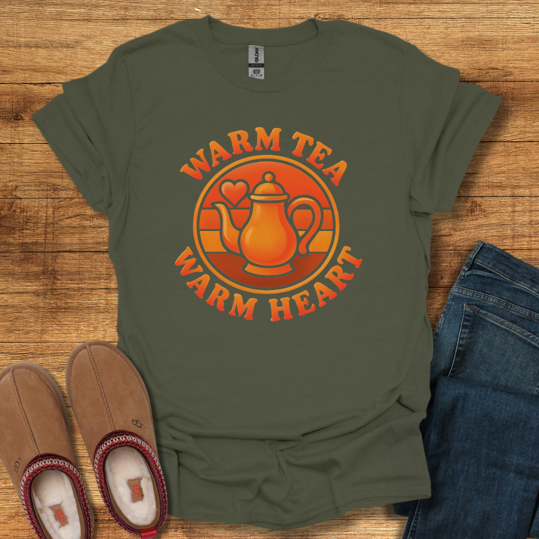 Warm Tea Warm Heart T-Shirt