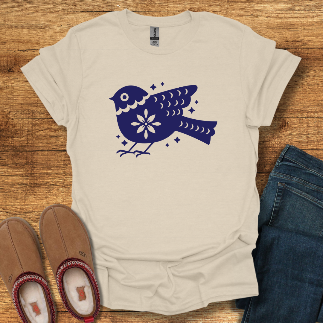 Scandinavian Bird T-Shirt