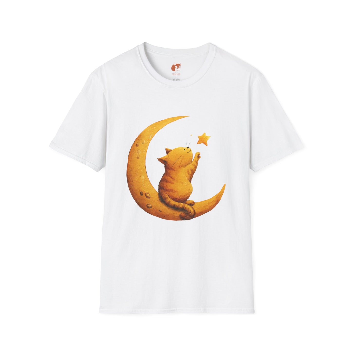 Cute Moon Cat T-Shirt