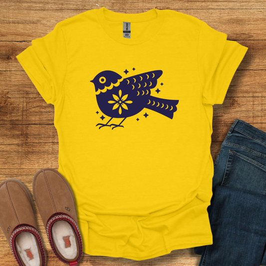 Scandinavian Bird T-Shirt