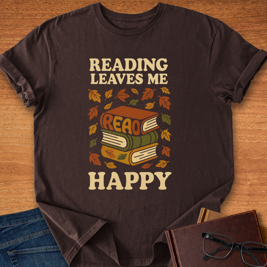 Reading Leaves Me Happy