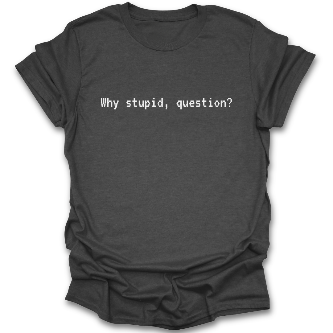 Why stupid, question?