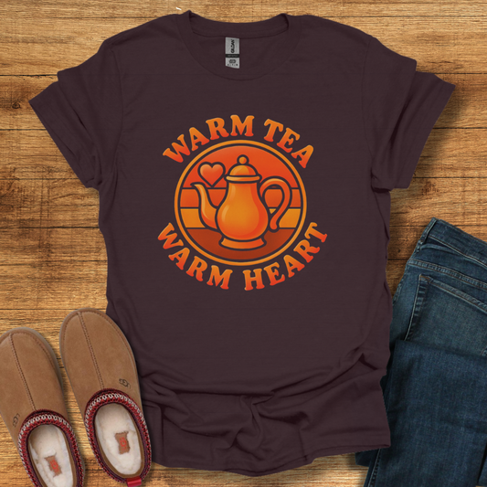Warm Tea Warm Heart T-Shirt
