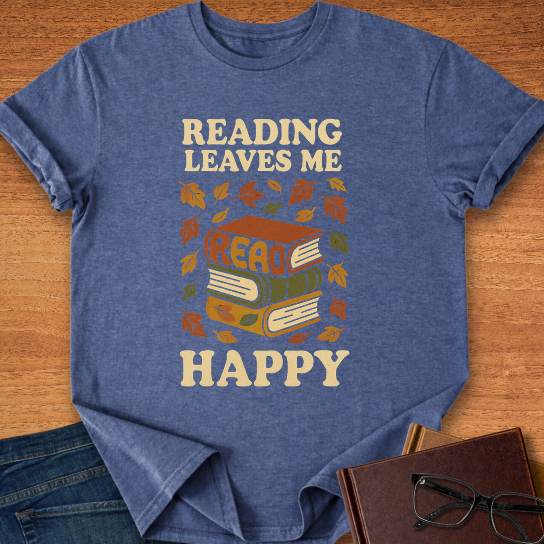 Reading Leaves Me Happy