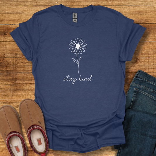 Stay Kind Floral T-Shirt