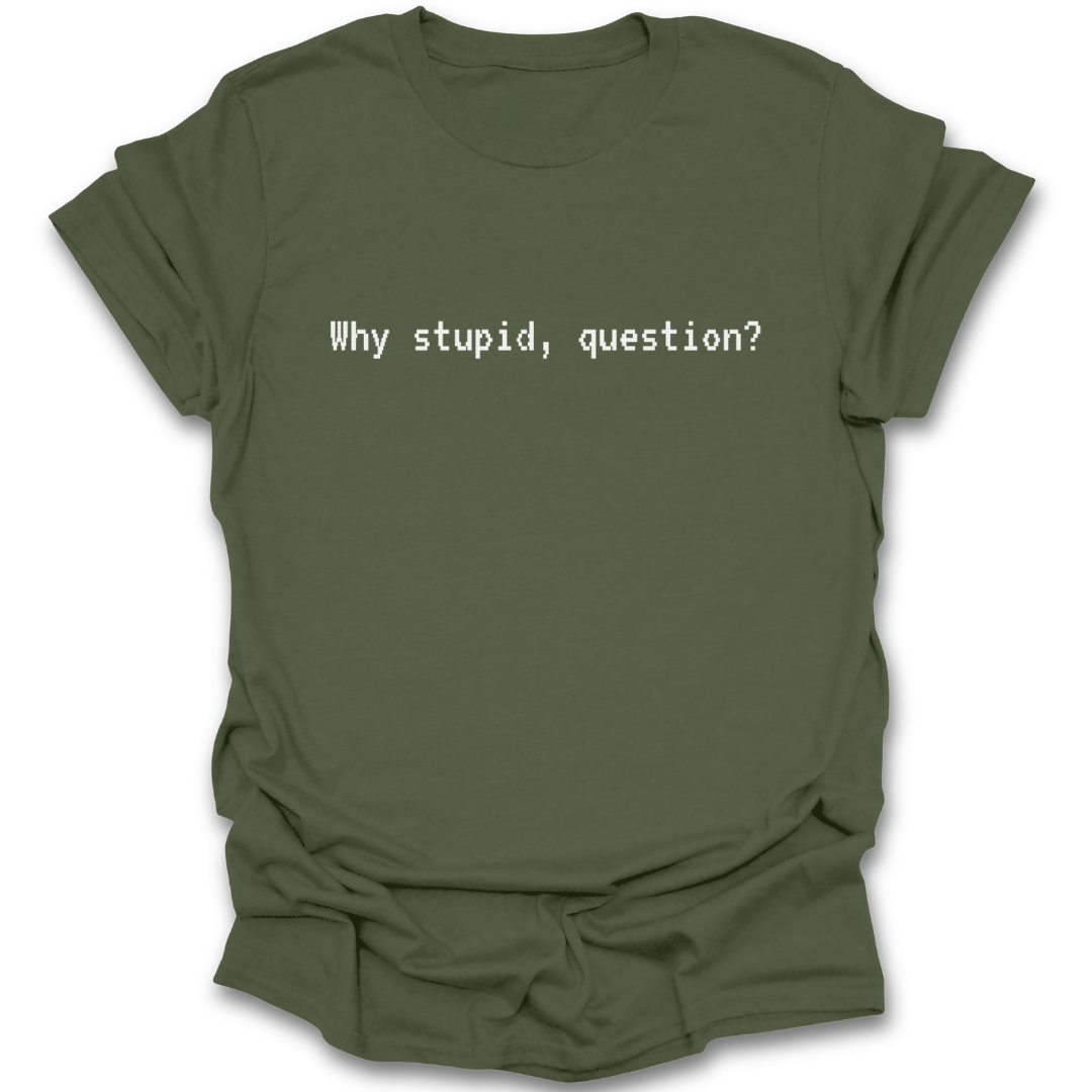 Why stupid, question?