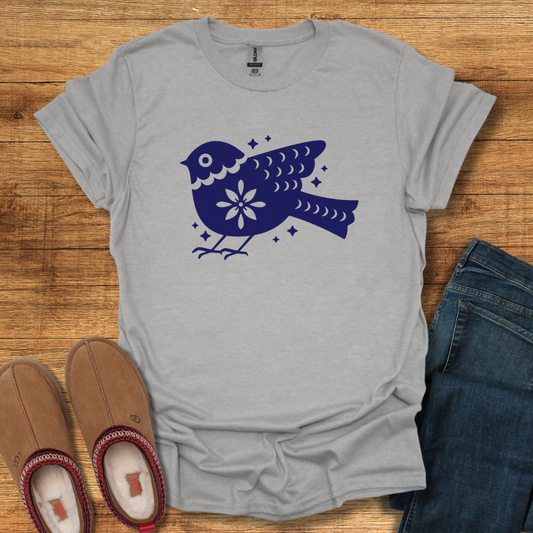Scandinavian Bird T-Shirt